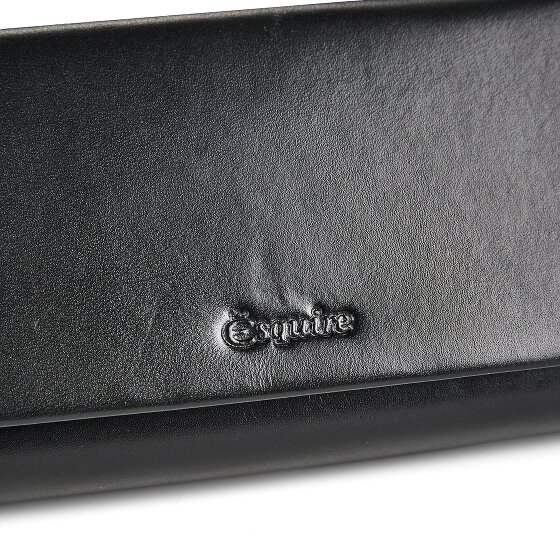 Esquire Silk Wallet RFID protection Genuine Leather 18.5 cm