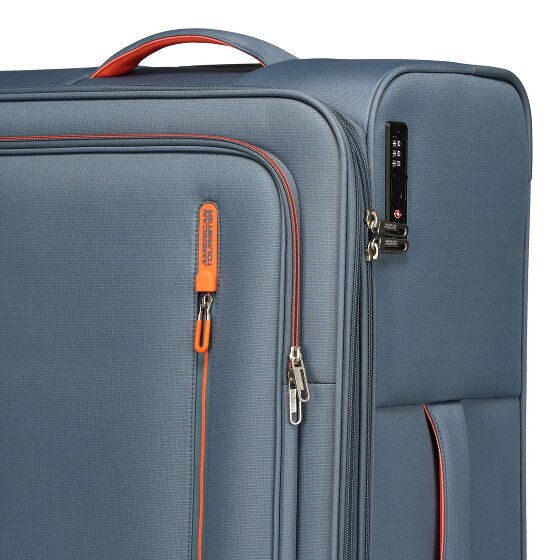 American Tourister Cloudrider 4 wheels Trolley L 78.5 cm with expansion pleat American Tourister Cloudrider 4 wheels Trolley L 78.5 cm with expansion pleat