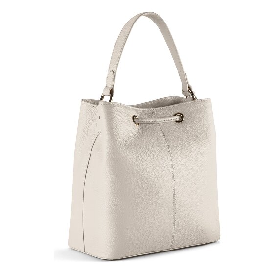 Lazarotti Bologna Leather Crossbody Bucket Bag, 25 cm