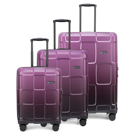 Epic Crate EX Wildlife 4 wheels Suitcase set 3-piece