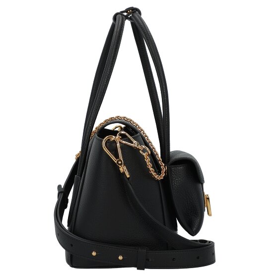 Coccinelle Double Beat Shoulder Bag Genuine Leather 31 cm