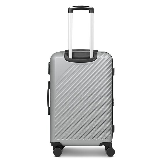 Check.In Paradise 2.0 4 wheels Suitcase set 3-piece with expansion pleat