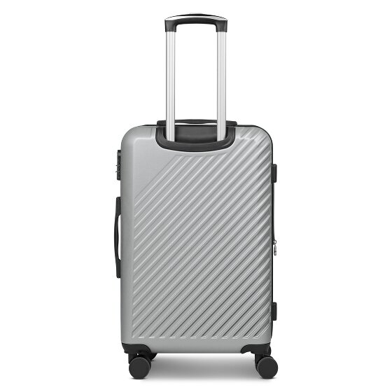 Check.In Paradise 2.0 4 wheels Suitcase set 3-piece with expansion pleat