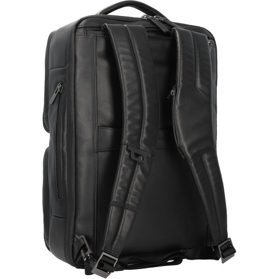 Piquadro Urban backpack leather 44 cm laptop compartment