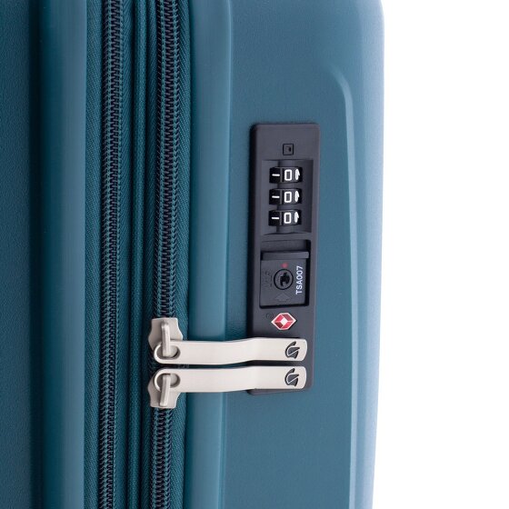 Gladiator 5000 4 wheels Cabin trolley 55 cm with expansion pleat