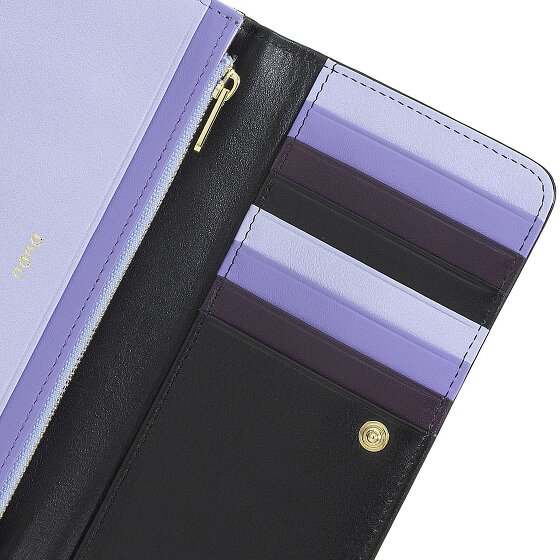 DuDu Canarie Wallet RFID protection Genuine Leather 17.5 cm