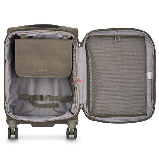 Delsey Paris Helium DLX 4 Roll Cabin Trolley 55 cm
