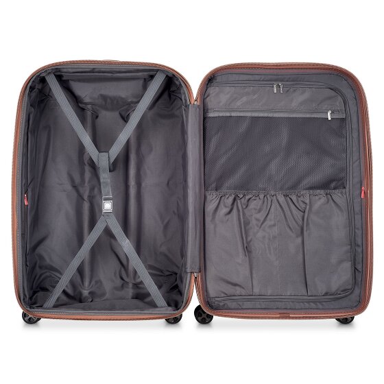 Delsey Paris Carrousel 4 wheels Trolley 76.5 cm with expansion pleat