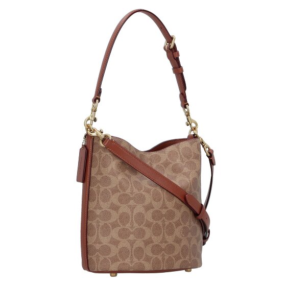 Coach Willow Shoulder Bag Leather 21 cm