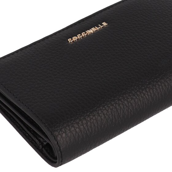 Coccinelle Metallic Wallet RFID protection Leather 16 cm
