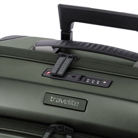 Travelite Millennium 4 wheels Cabin trolley 55 cm Laptop compartment