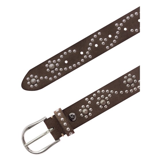 b.belt Studded belt Genuine Leather