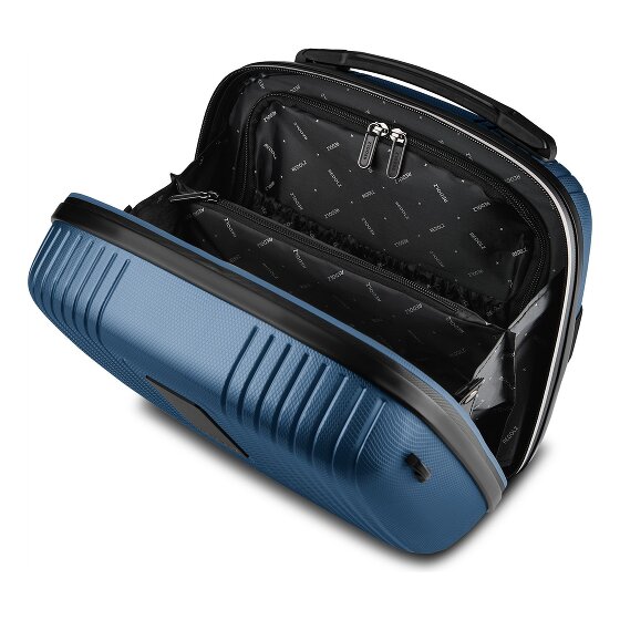 Redolz Essentials 14 suitcase set 2 pcs. cabin trolley with stretch fold & beauty case