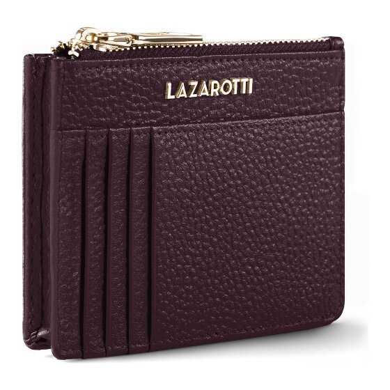 Lazarotti Bologna Leather key case Cardholder leather 11.5 cm with air tag compartment