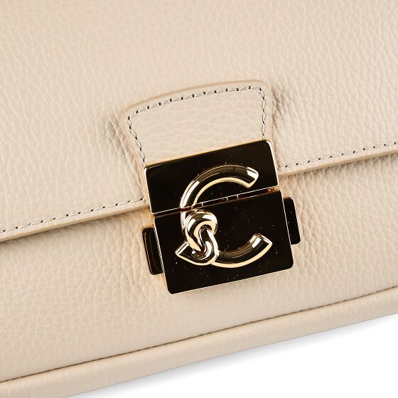 Coccinelle C-Me Lock Shoulder Bag Leather 24 cm