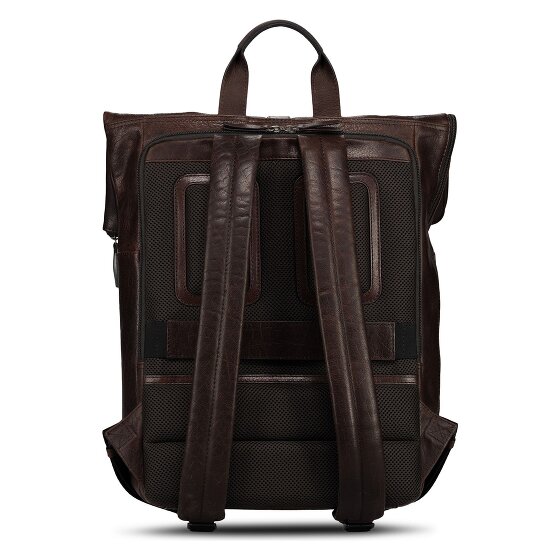 Jost Glasgow Daypack RFID protection Genuine Leather 42 cm Laptop compartment