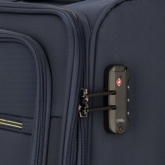 d&n Travel Line 9704 4 wheels Suitcase set 3-piece with expansion pleat