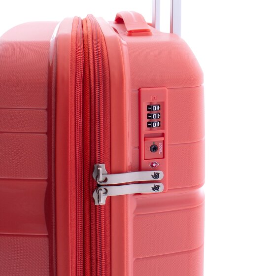 Gladiator 3800 4 wheels Cabin trolley 55 cm with expansion pleat