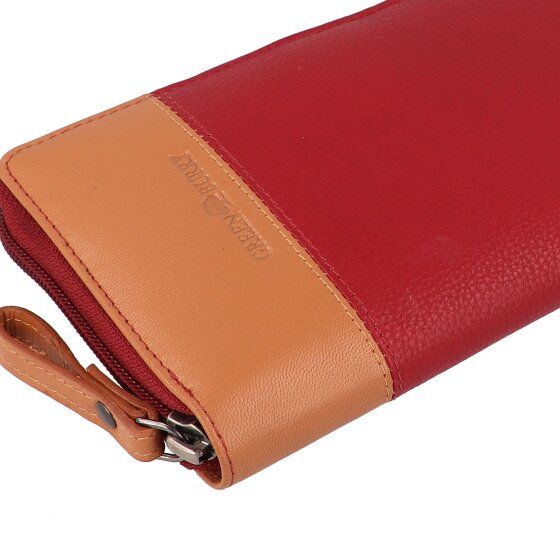 Greenburry Nappa Wallet RFID protection Leather 19.5 cm