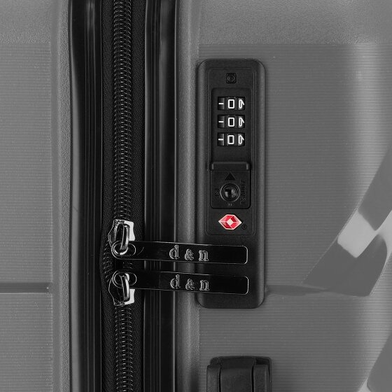 d&n Travel Line 4100 4 wheels Suitcase set 3-piece