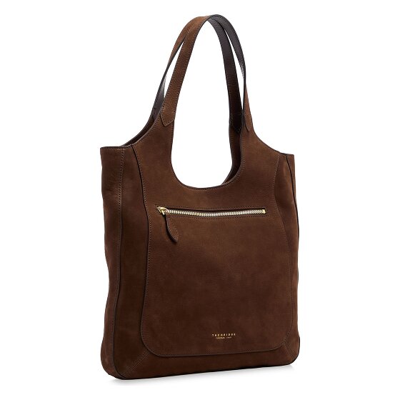 The Bridge Luce Soft Shoulder Bag Genuine Leather 37 cm