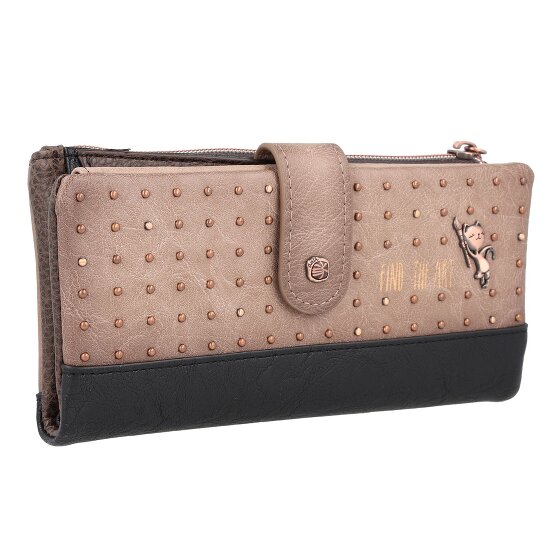 Anekke Shoen Black Wallet RFID protection 20 cm