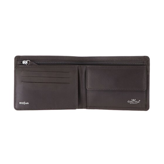 Golden Head Polo Wallet RFID protection Genuine Leather 12.5 cm