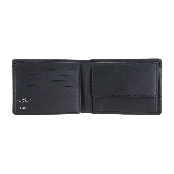 Golden Head Polo Wallet RFID protection Genuine Leather 12.5 cm