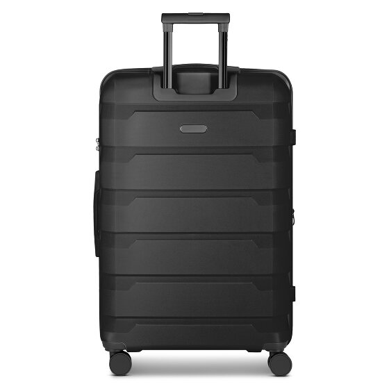 d&n South Dakota 4 wheels Trolley L 76 cm with expansion pleat