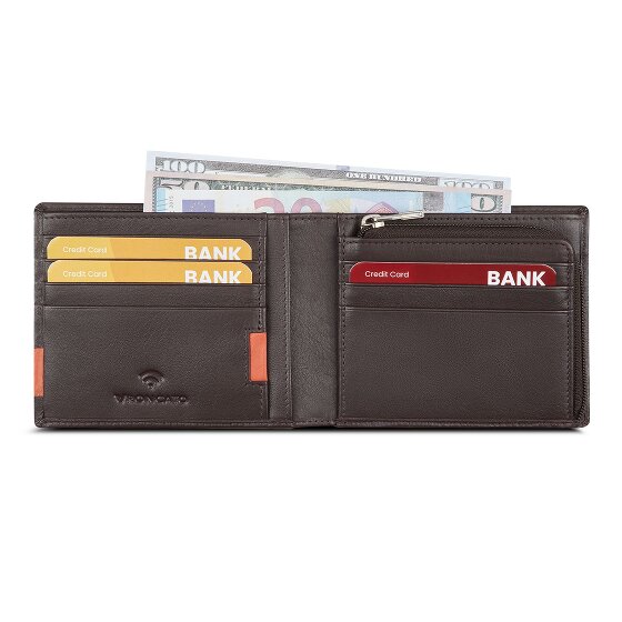 Roncato Monaco Wallet Leather 9 cm