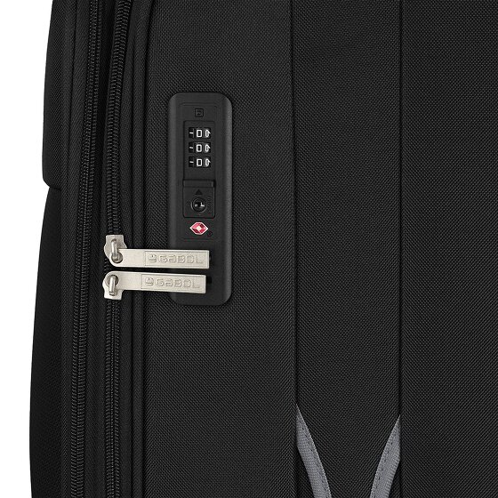 Gabol Zambia 4 wheels Suitcase set 3-piece with expansion pleat