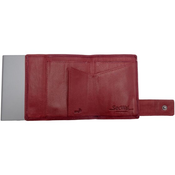 SecWal SecWal 2 credit card case wallet RFID leather 9 cm