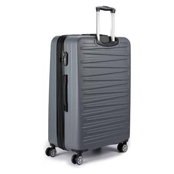 Benzi 5493 4 wheels Trolley L 77 cm with expansion pleat