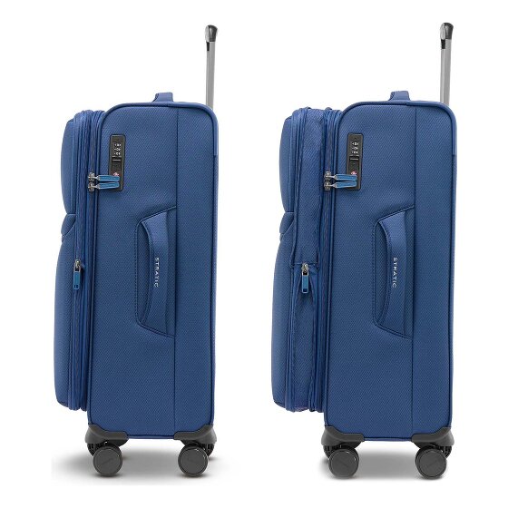 Stratic Lite 4 wheels Trolley M 65 cm Expandable