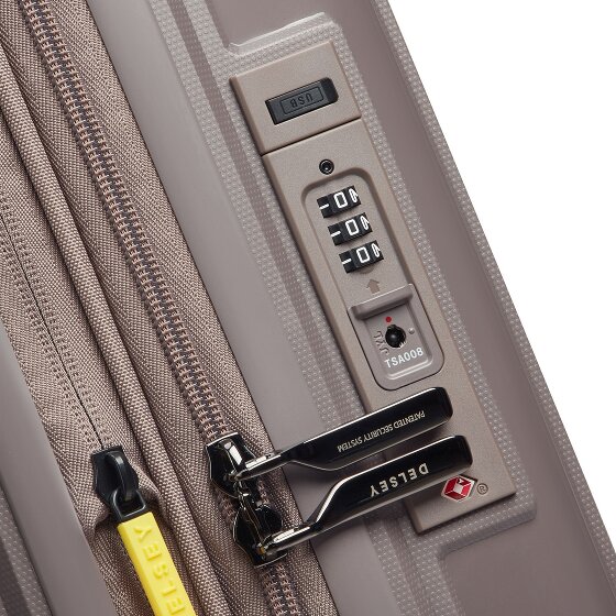 Delsey Paris Lutece 4 wheels Cabin trolley 55 cm with expansion pleat