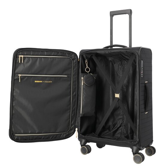Travelite Barbara 4 wheels Trolley M 68 cm with expansion pleat