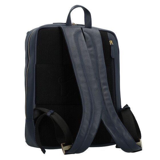 Braun Büffel Hanna Business backpack M Genuine Leather 40 cm Laptop compartment