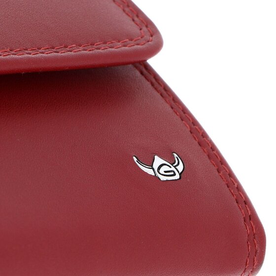 Golden Head Polo Wallet RFID protection Genuine Leather 19.5 cm