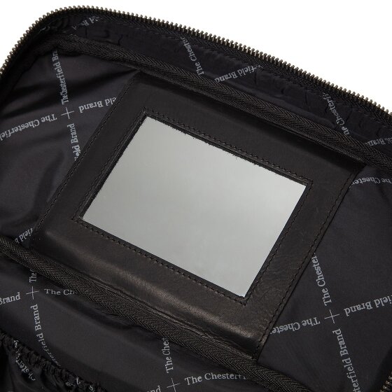 The Chesterfield Brand Wax Pull Up Limone Toilet bag Leather 29 cm