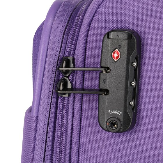 Travelite Rügen 4 wheels Suitcase set 3-piece with expansion pleat