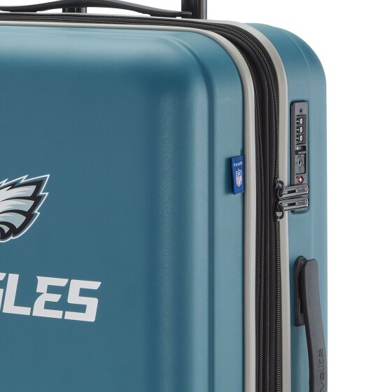 Travelite travelite x NFL 4 wheels Trolley M 67 cm Expandable