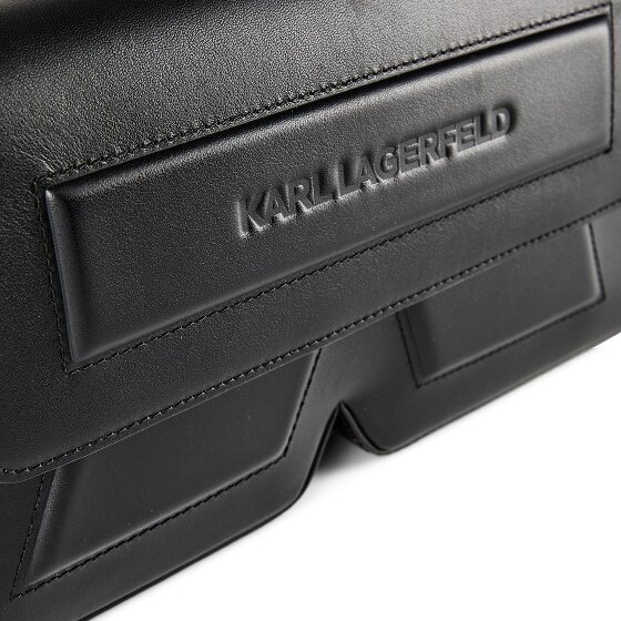 Karl Lagerfeld Ikon K Shoulder Bag Genuine Leather 25 cm