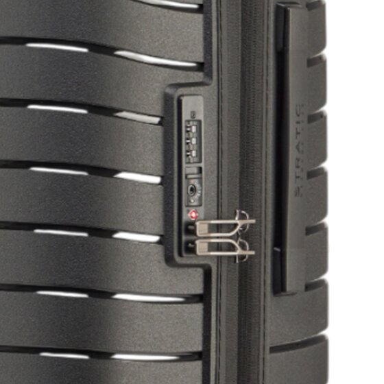 Stratic Novium 4 wheels Trolley L 77 cm with expansion pleat