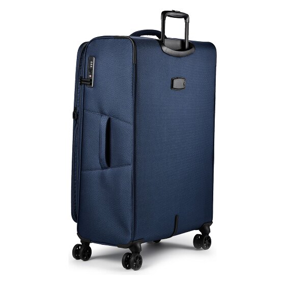d&n Travel Line 9804 4 wheels Trolley L 78 cm Expandable