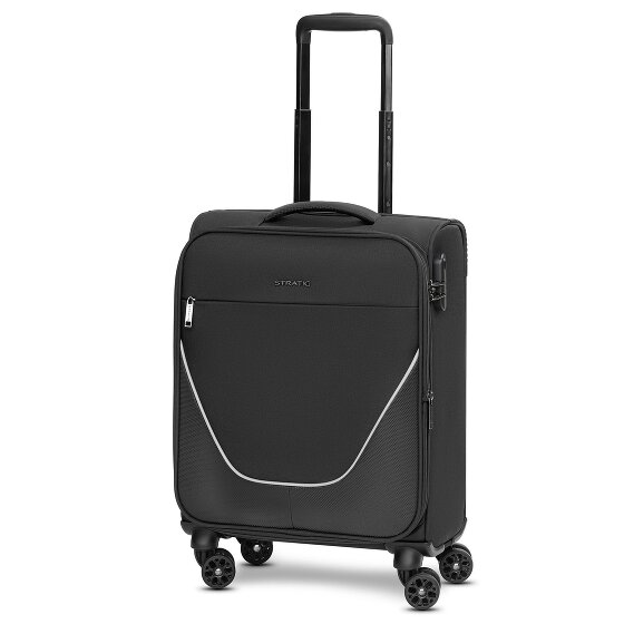 Stratic taska 4 Roll Cabin Trolley S 55 cm with Expanding Pleat