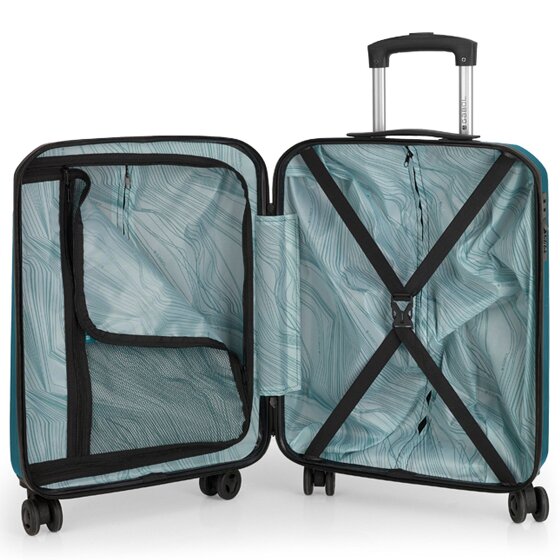 Gabol Mercury 4 wheels Cabin suitcase S 55 cm