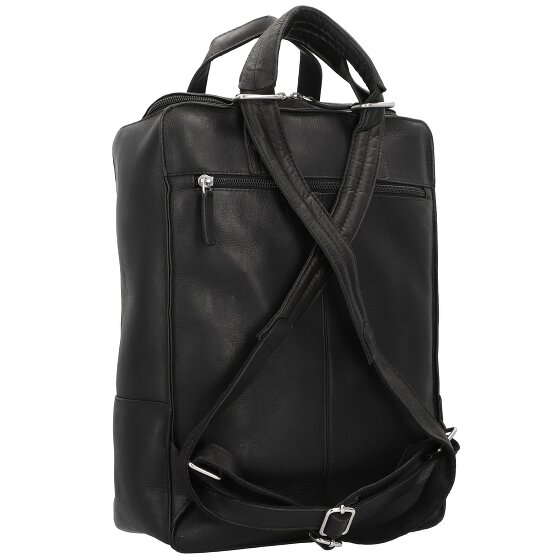 Harold's Campo Business backpack Genuine Leather 45 cm Laptop compartment