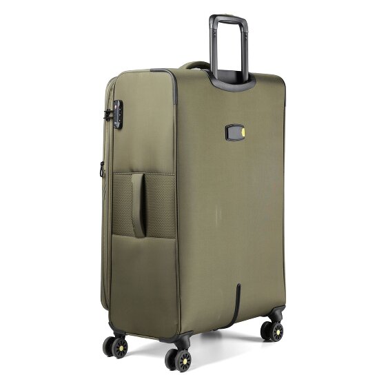 d&n Travel Line 9704 4 wheels Trolley L 78 cm Expandable