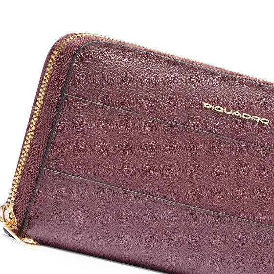 Piquadro Patricia Wallet RFID protection Leather 19 cm