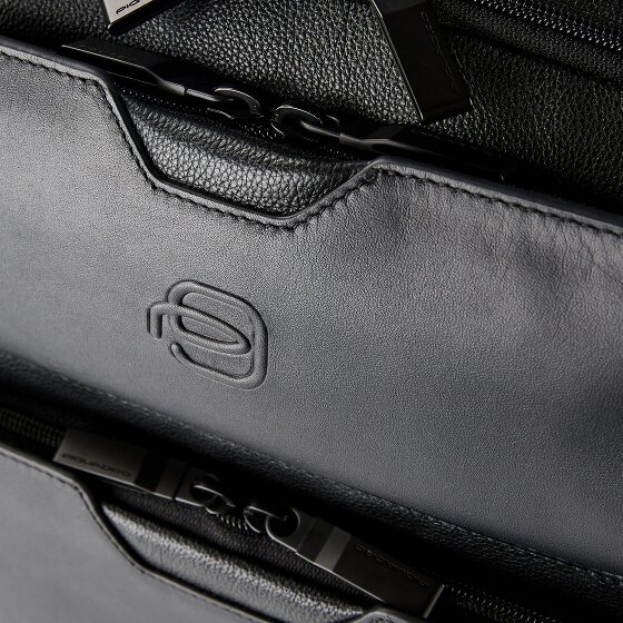 Piquadro Ael Daypack Leather 37 cm Laptop compartment